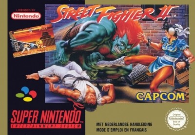 image de couverture street fighter 2 sur super nintendo